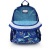 Hátizsák, iskolatáska, cipzáras, GABOL "Crew", kék, foci